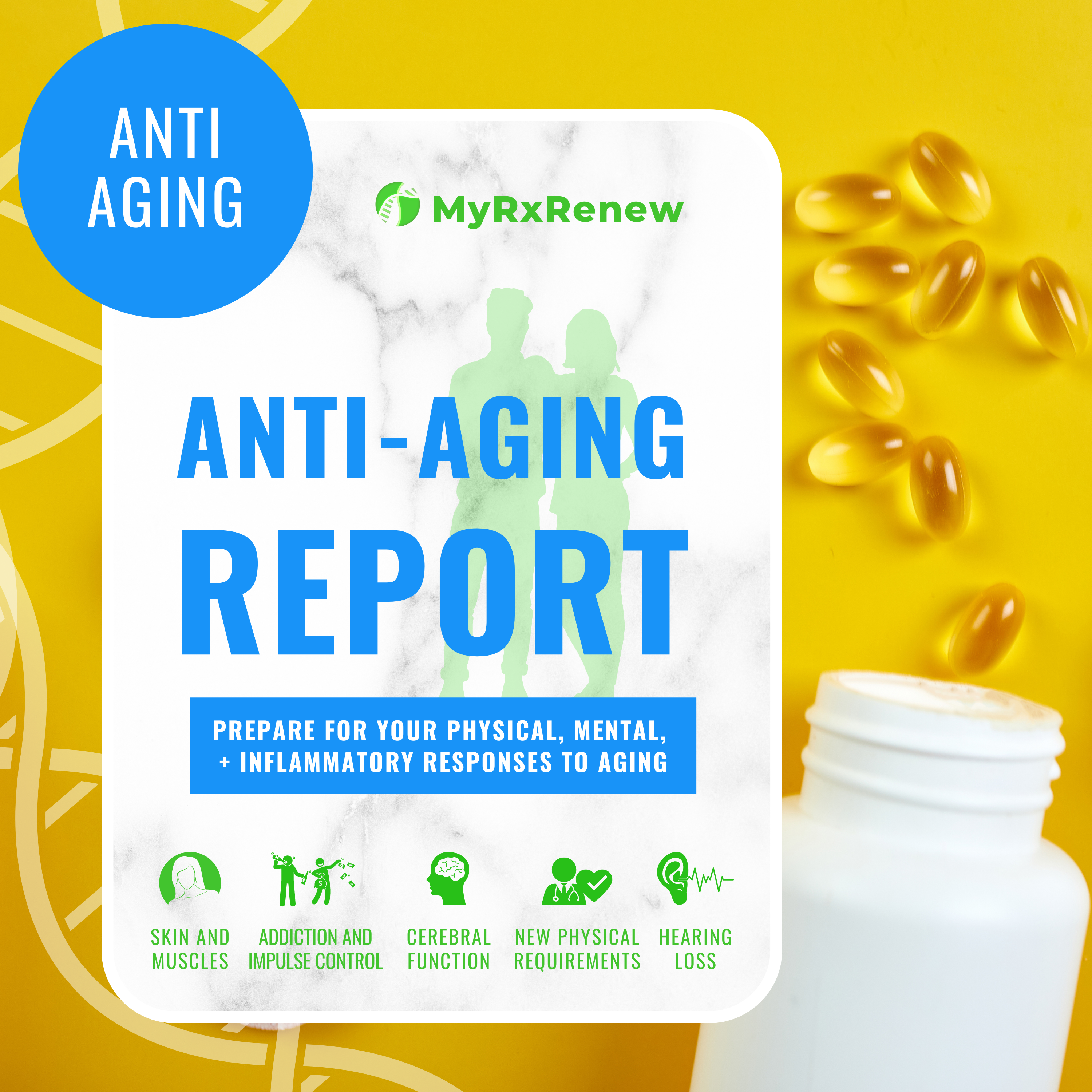 MyRxRenew Report: Physical, Mental, + Inflammatory Responses to Aging